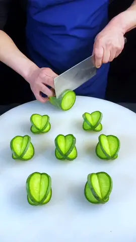 Amazing Cutting Art #cravings #cuttingshapes #foodtransformation #veggies #amazing #fruitsworld01 #art #cucumber 