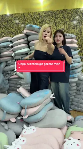 Chị lại set nhầm giá gối nhà mình à #xuhuongtiktok2025 #goidau #goibanglanh #goibanglanhembe #goibungmeo 