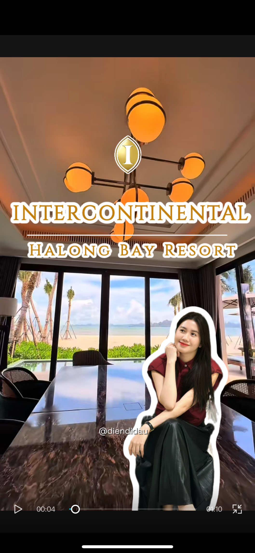Hạ long với 1 chút vibe Phú Quốc 🤩 #intercontinentalhalong #halong  #xuhuong #beachvibes #vietnam #hduyentravel  @Duyên Hoàng 