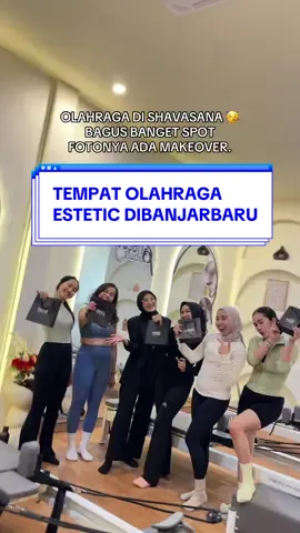 Tempat Olahrga estetic 😍#shavasana #olahraga #yoga #pilates #banjarbaru #kalsel 