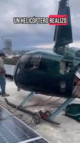 Un helicóptero realizó un aterrizaje de emergencia sobre una plaza comercial en la zona 15 de la Ciudad de Guatemala. El piloto logró estabilizarlo a segundos del desastre. Afortunadamente no se reportan personas heridas solamente daños materiales. #guatemala #guate #guatemala🇬🇹 #helicoptero #urgente #ultimahora #ultimahoraguatemala #noticias #noticiasdeguatemala #noticiasguatemala 