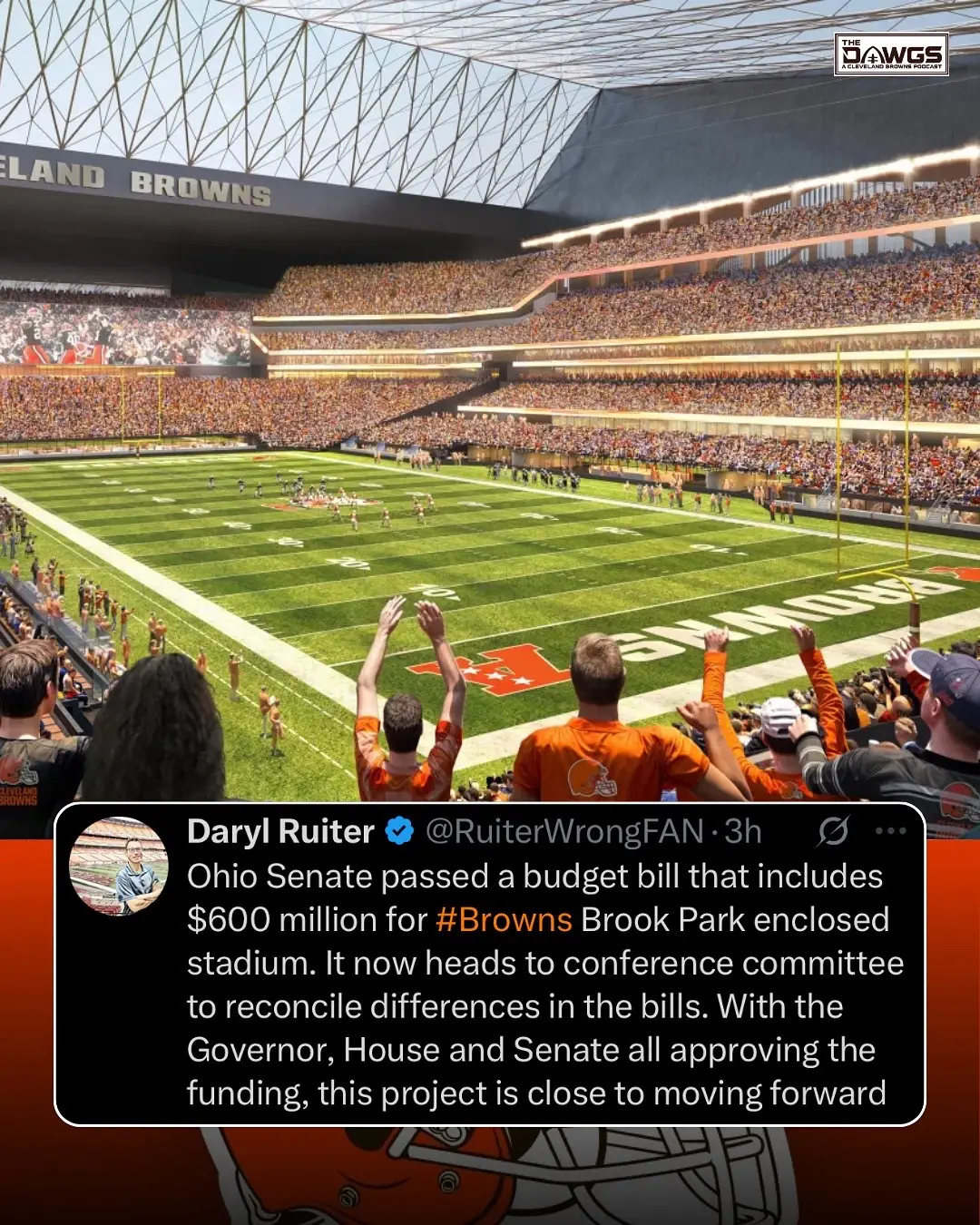 The latest on the Brook Park dome. 