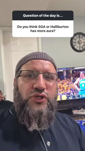 SGA or Halliburton has more #aura? #fyp  #reels  #NBA  #rasoul