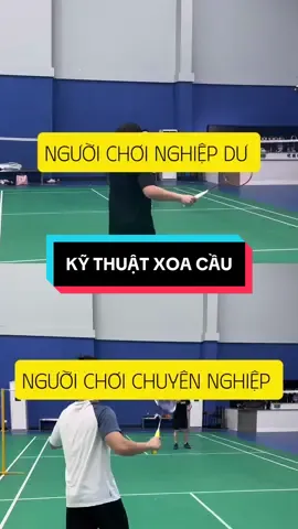 Kỹ thuật xoa cầu #badminton #caulong #badmintonun #badmintontiktok #caulongphongtrao #hoccaulong #badmintonplayer 