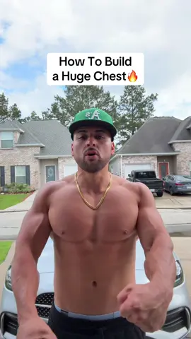 How to Build a Bigger Chest From Home! #tiktokshop #chestclip #FitTok #fit  #workout #biggerchest 