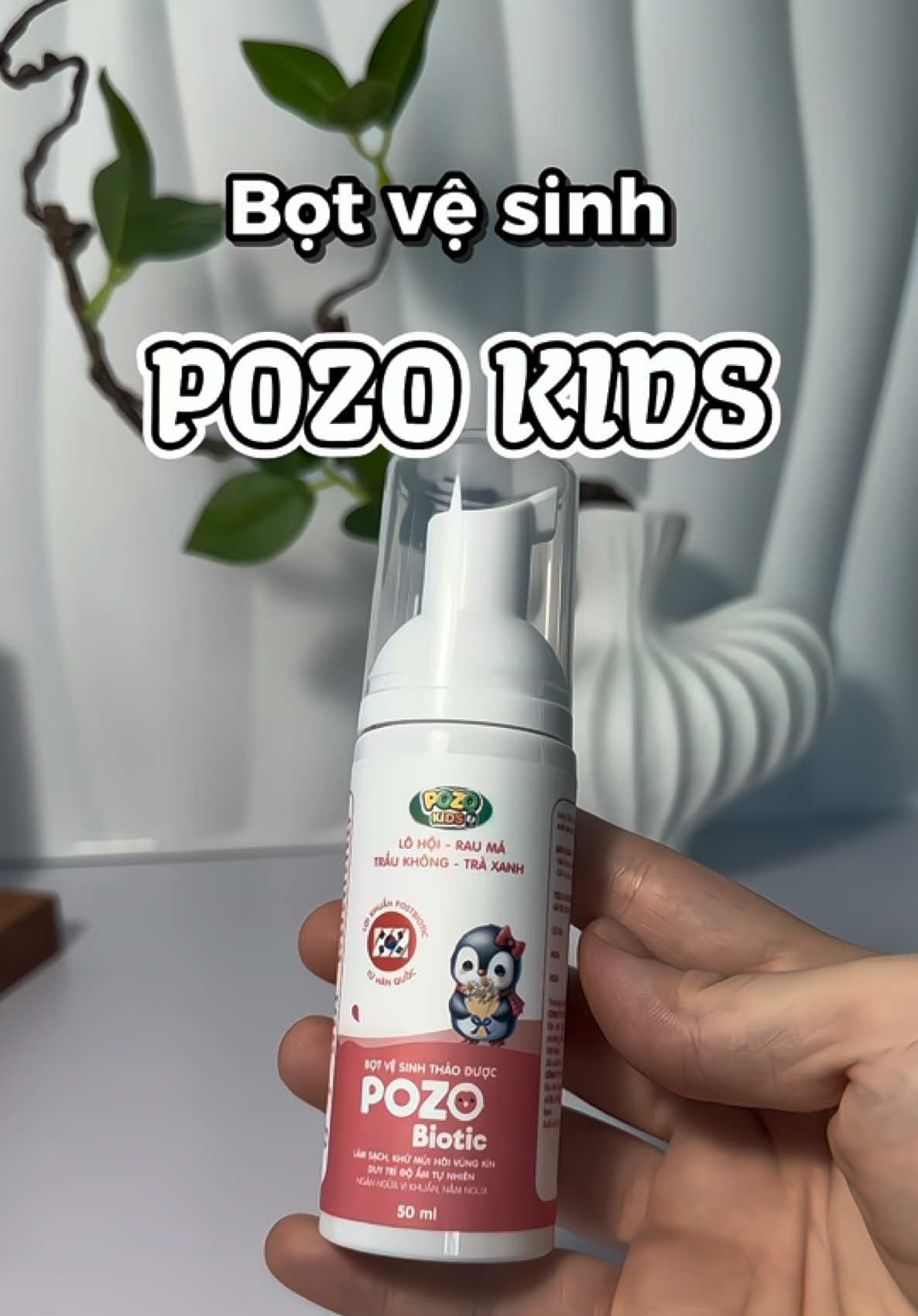Bọt vệ sinh thảo dược Pozo kids …#botvesinhthaoduocpozo #pozobiotic #pozokids 