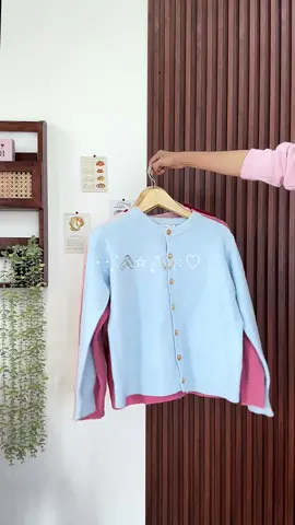 Cardigan Basic Bestseller🩵💗❤️#cardiganrajut #ootdfashion #lucubanget #lucu #cardiganoutfit #cardiganbasic #fyp #fypp #tiktok #diskon #keranjangkuning 