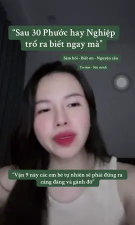 “Sau 30 Phước hay Nghiệp trổ ra biết ngay mà” #doandiepha #tamlinh #tamlinhdoandiepha #embe #phước #nghiệp #nhânquả #nhanqua #sámhối #biếtơn #nguyệncầu #tutâm #sửamình #vận #9 