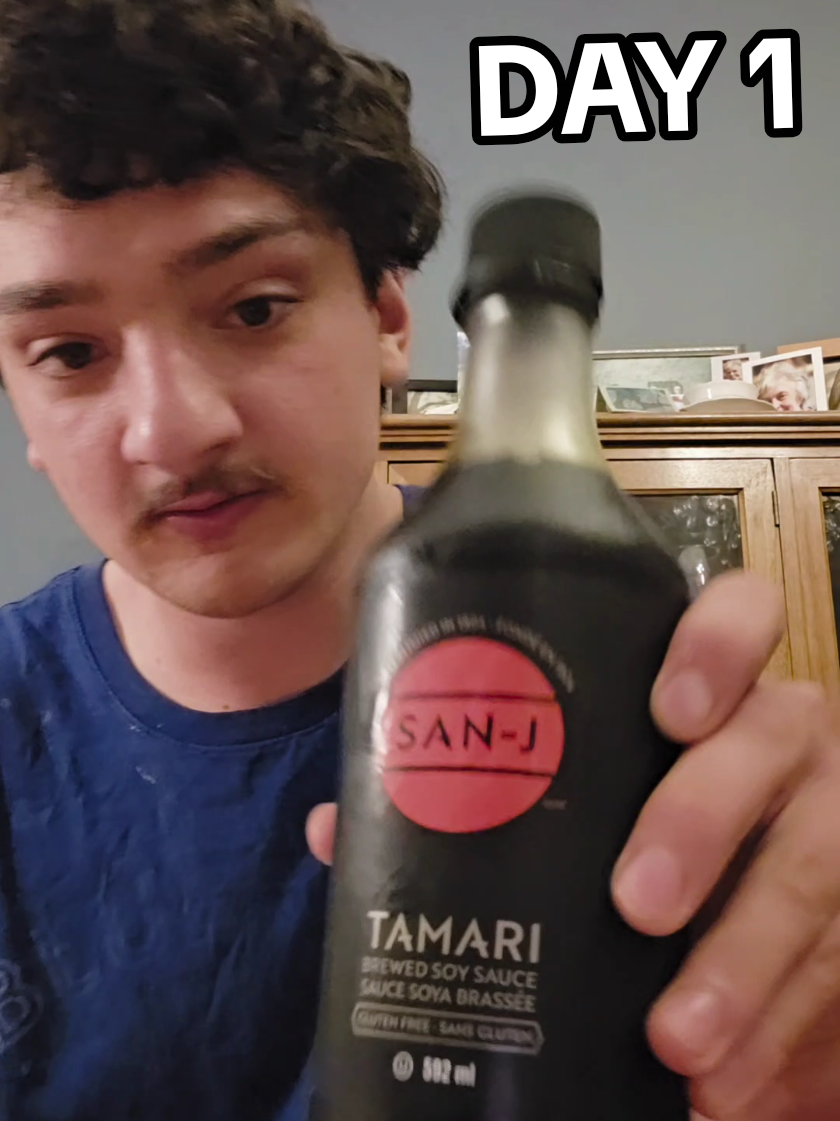 Day 1 of Drinking Soy Sauce Everyday #day1 #fyp #soysauce #trendingvideo 