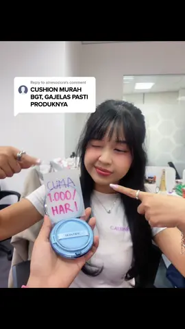 🔥 Cushion yang coveragenya nampol di wajah namun tetap ringan dari SKINTIFIC! 💙✨ Yuk checkout di TikTok Live sekarang! 🌟 #skintific #cushion #cover #fullcoverage #5xceramide #cushionbiru #superbrandfestival #sbf #brand 