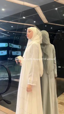 emang secantik itu Hawa #735 Abaya satu ini🤍🕊️ #Abaya #AbayaCantik #Farzolla #FarzollaIndonesia #AbayaFashion #BusanaMuslim 