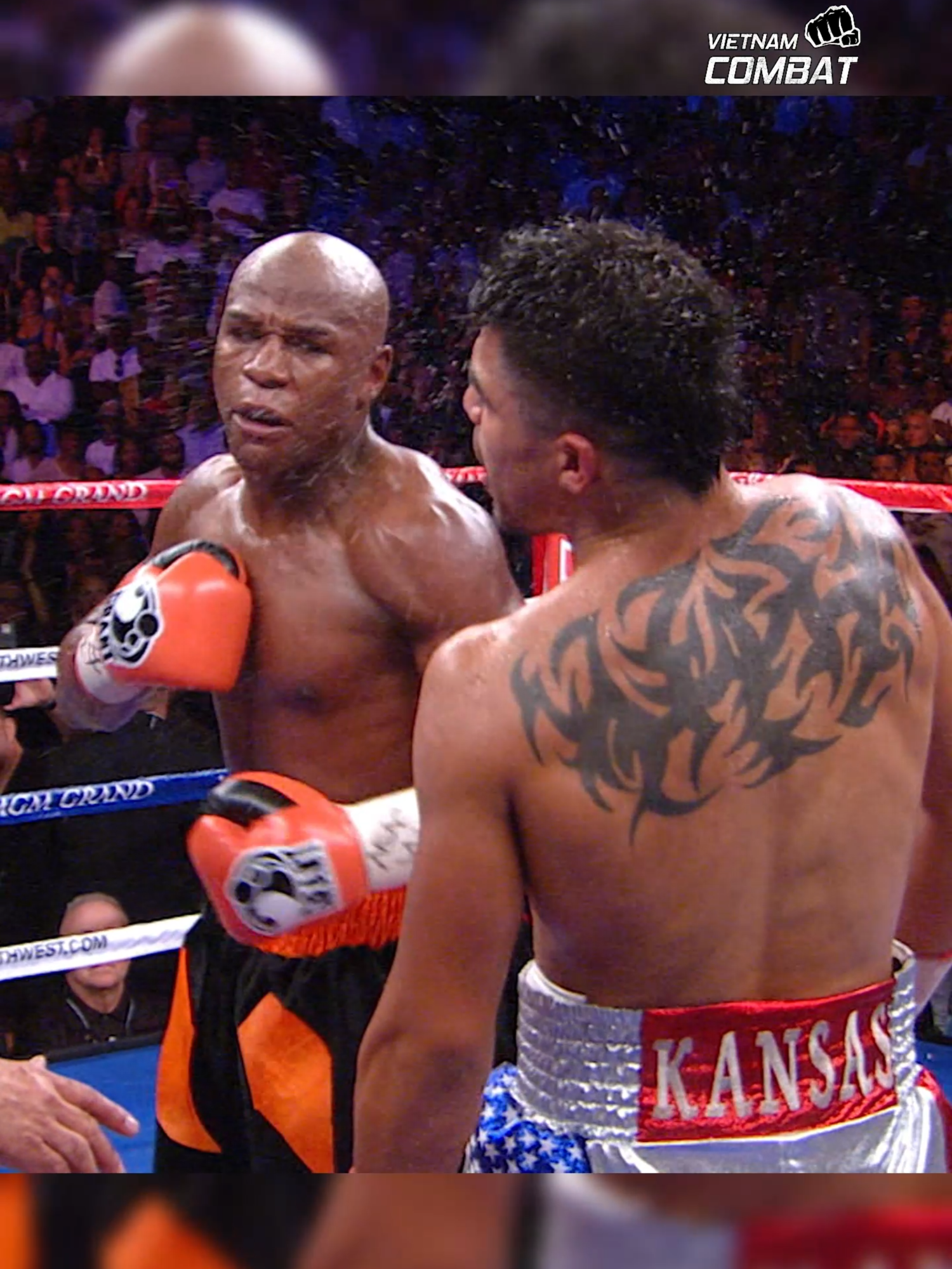 Pha trả đòn đáng xấu hổ và chiến thắng tranh cãi của Floyd Mayweather?#vietnamcombat #mma #boxing #floydmayweather #victorortiz #knockout