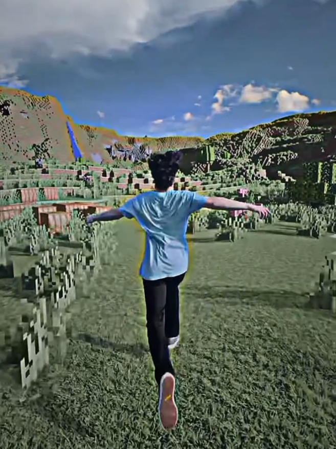 Minecraft in real life 😳 #fyp #foryoupage #viral #funny #memes #alightmotion #edit #_alphakapogi #Minecraft #steve #trending #xyzbca #fypシ 