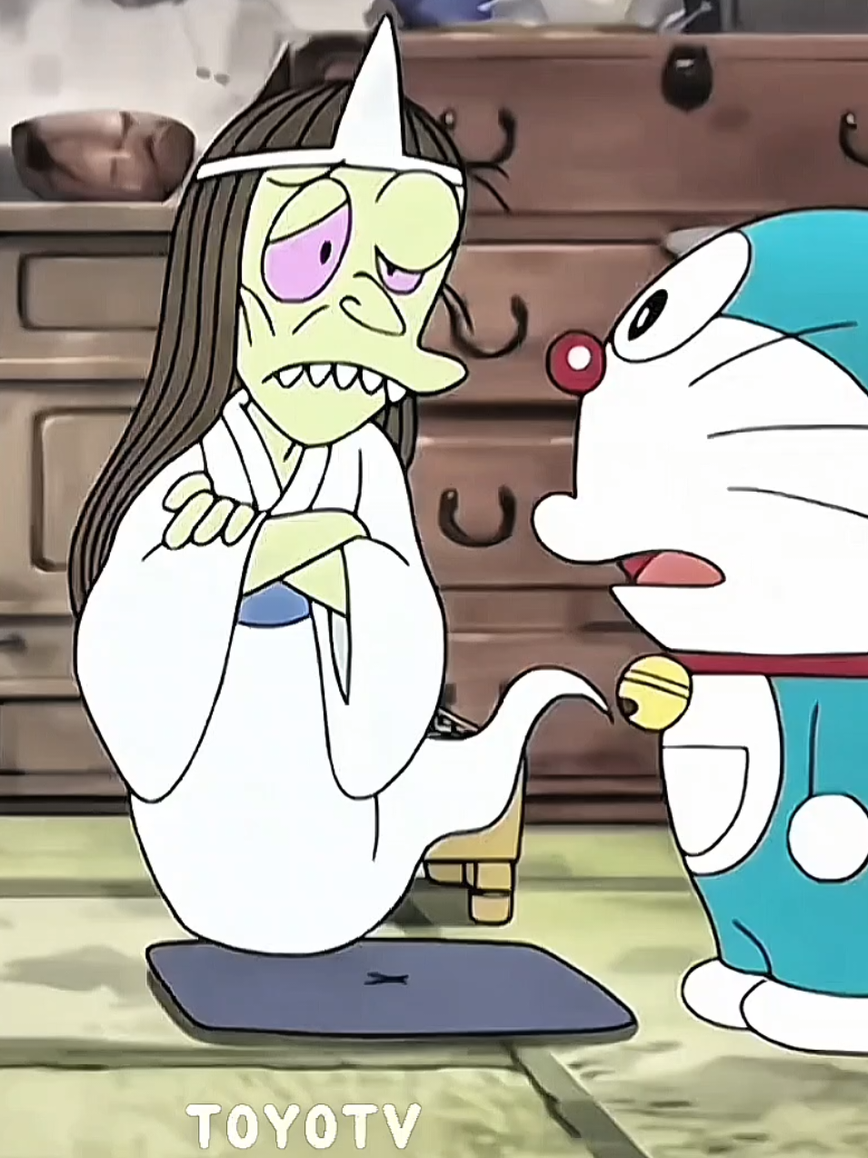 Sợ quá đii, sợ quá đii...sợ lắmm#toyotv#trend#doraemon#trend#xh#dethuong#cute 