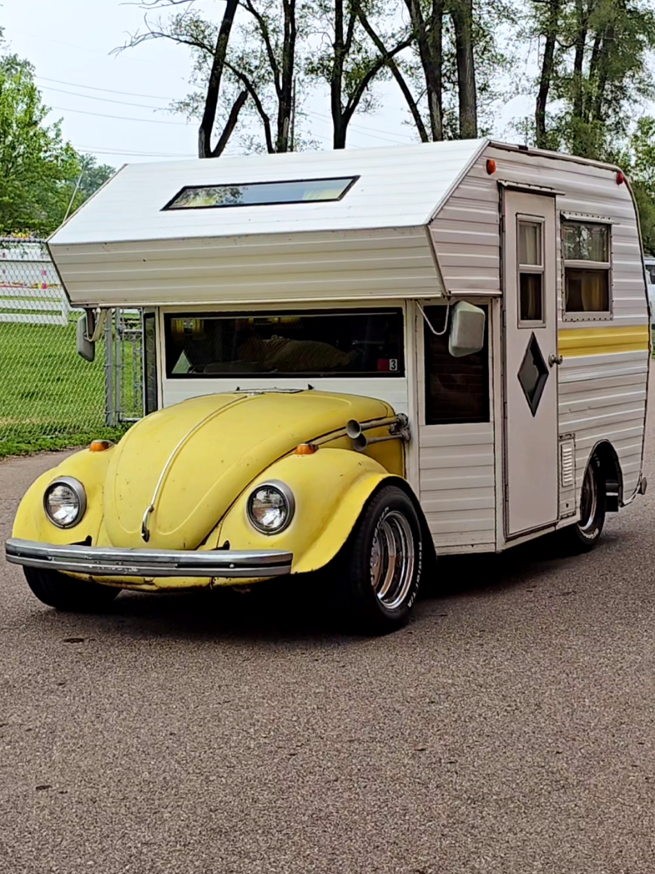 Volkswagen Beetle Super Bugger Camper Drive By Engine Sound The Barn Car Show 2025