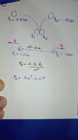 Electrostática. Redistribución de cargas. #cargaelectrica #electricidad #estatica #fisica #fisicaparatodos #easyfisica #aprendiendo