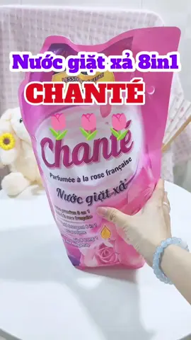 Nước Giặt Xả 8in1 CHANTÉ #Chante #giatxachante #nuocgiatquanao #nuocgiatxathomlau #nuocgiatxachomay #nuocgiatxa #xuhuong #thịnhhành #review #fyp #viral 