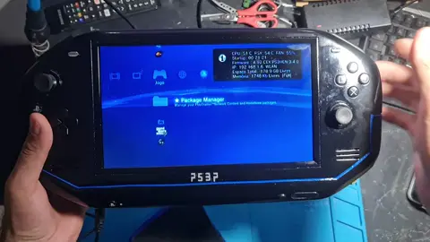 Transformei um PS3 em um CONSOLE PORTÁTIL insano — com BATERIAS da TESLA! #playstation3 #gta5 #portatil #gamer 