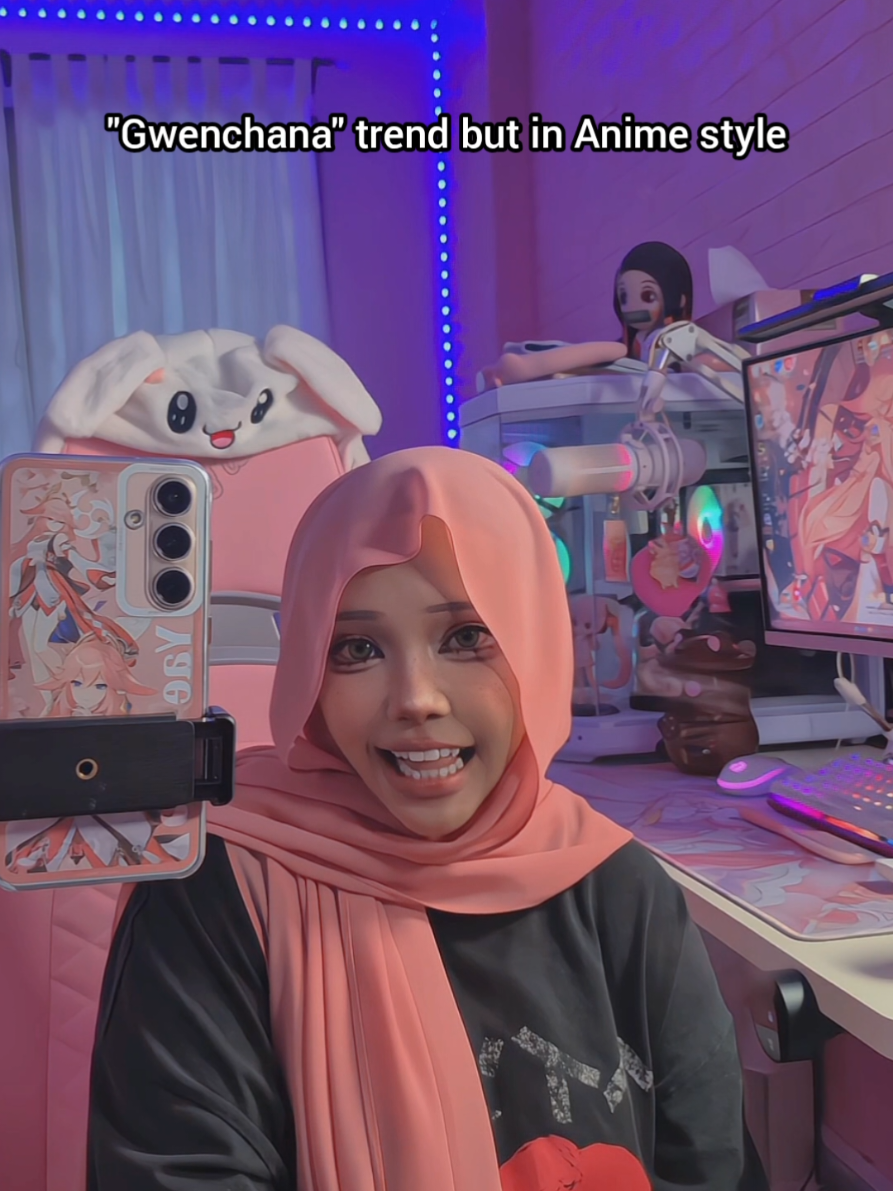 Hi! Disclaimer: I jumped in the trend, and got somewhat viral but I am NOT the original, just in case people mistook my caption as per usual 🫶🏻 #anitok #anime #weeb #animevoice 