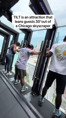 Chicago things to do in the summer, TILT at 360 Chicago #360chicago #thingstodoinchicago #chicagorightnow #travel #bucketlist #nope #bestviews #chicagotourist 