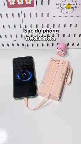 Vừa là sạc vừa là đèn mà giá chưa đến 300 cành #goojodoq #sacduphong #sacduphong20000mah #sacnhanh #sacdienthoai #review #xuhuong 