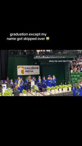 lowk had me tweaking but at least i didn’t trip and fall #oops #graduation #2025 #fcps #dmv 