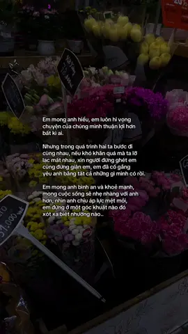 mong anh chuyện dữ hoá lành, gặp hay không gặp em đều thương anh🤍 #xuhuongtiktok 