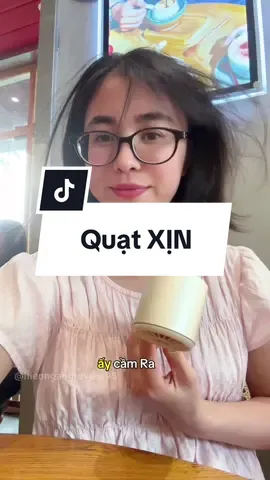 Chiếc quạt xịn đét luôn #quatcamtaymini #quatcamtayjisulife #jisulife #review #hienngangreview✅ #xuhuong #viral 