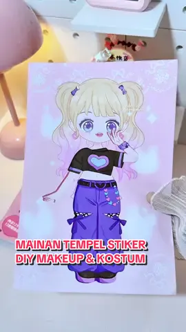 #stiker #sticker #DIY #kostum #menempel 