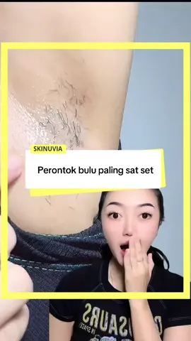 Perontok bulu paling satset 💯 #perontokbulu #hairremovalspray #hairremoval #skinuvia 
