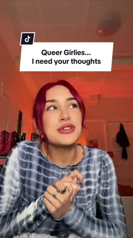 I SWEAR I CAN TELL 😭 I just hope when she finds out, I'm involved 💀🎀 #wlw #wlwtiktok #bigirlsoftiktok #fyp 