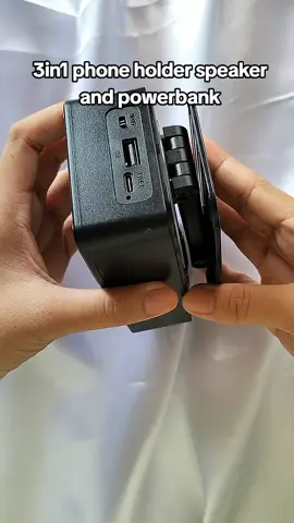 3in1 phone holder speaker and powerbank #phoneholder #speaker #speakerbluetooth #powerbank 