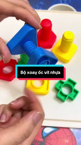 ĐỒ CHƠI LẮP GHÉP ỐC VÍT NHỰA SIÊU HOT CHO BÉ ✅ Chất liệu nhựa cao cấp, an toàn cho bé ✅ Giúp bé rèn luyện tư duy logic, sự khéo léo và sáng tạo ✅ Bộ đầy đủ: bảng lắp ghép, ốc vít nhựa màu sắc, tua vít mini, mẫu mô hình cho bé thỏa sức sáng tạo #dochoichobe #dochoiocvit #dochoigiaoducsom #xoayocvit #dochoithongminh #dochoinhabeer #ocvitnhua 