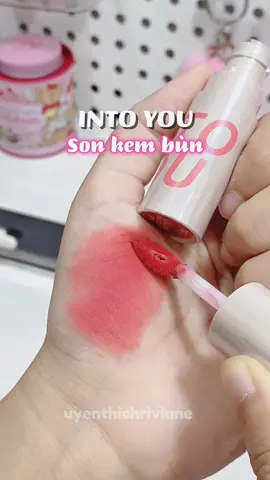 Son bùn lì Into You #INTOYOU #SONBUNKHONGKHI #SONBUN #lipstick #unboxing 
