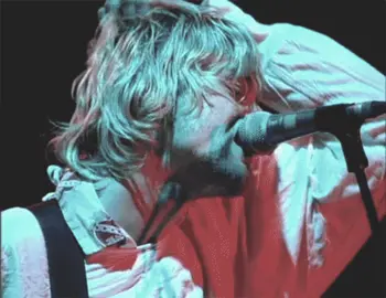 he was beautiful #kurtcobain #fypシ #edit #gif #90s #musician #rockstars #grunge #nirvana 