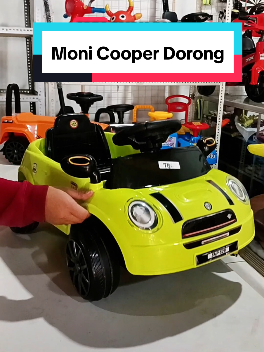 BEST SELLER mobil dorong anak desain mini cooper ini keren banget #mobildoronganak #mobilanak #minicooperanak #mobilmainan #mobilmobilan 