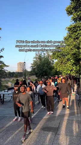 Had the best evening at @thicc  launching our Town Strides smoothie! #townstrides #drinkthicc #runclub #oakland #bayarea #community #wellness #Fitness 