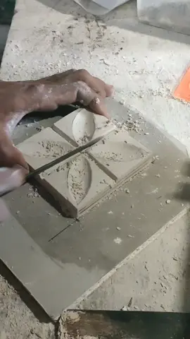 Proses Pembuatan Master 10x10 Cm. #wallpanel #panel3d #cetakanfiber #jasainterior #interiorminimalis #grc #rumahminimalis #wallmoulding #gyp 