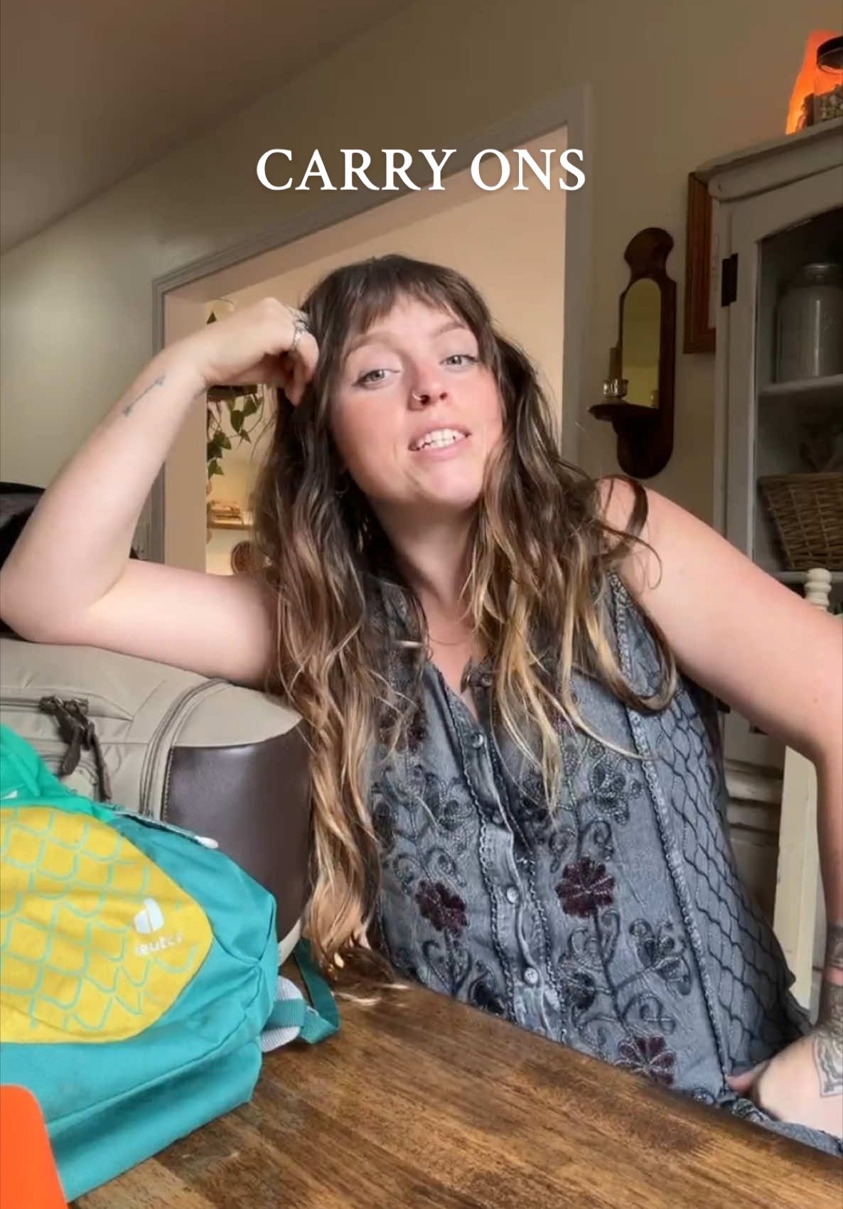 I feel like a pack mule. I did link all these things in my storefront even though we don’t love supporting Amazon…we still use it for some things 🤷‍♀️  . . . #packing #carryon #travelwithkids #packwithme #whatsinmybag 