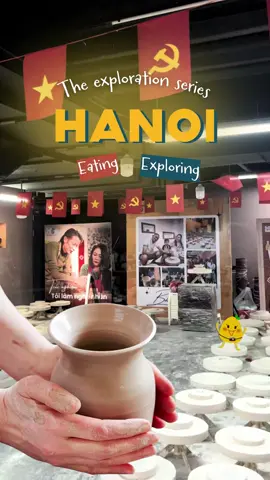 One of the most famous traditional handicrafts in Hanoi that you have to try once 💝 #langgombattrang #battrangpotteryvillage #ceramicworkshop #vietnam #hanoi 