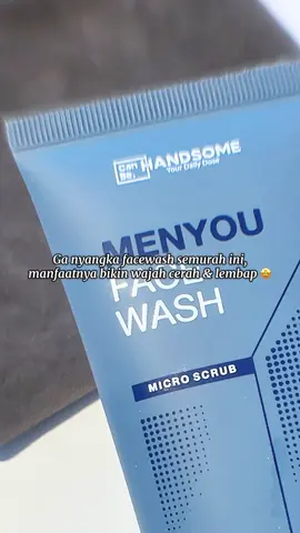 Sekilas cuma facewash aja, tapi ini beneran bagus bangettt 🤩     #menyou #facialwash #canbehandsome #fyp 