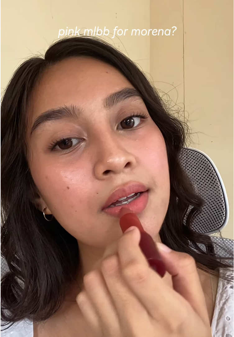 yuuup! pink looks good on morena! super love this shade from @Chu Chu Beauty . 💫 #makeuprecommendations #beautyph #BeautyTok #makeupph #makeuptok #chuchubeauty  
