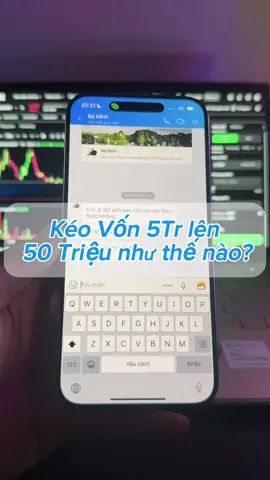 Tiếp kèo 5m Lên 50m cho ae đang gặp khó khăn #cryptotrading #dautuforex #forex #xuhuong #viral 