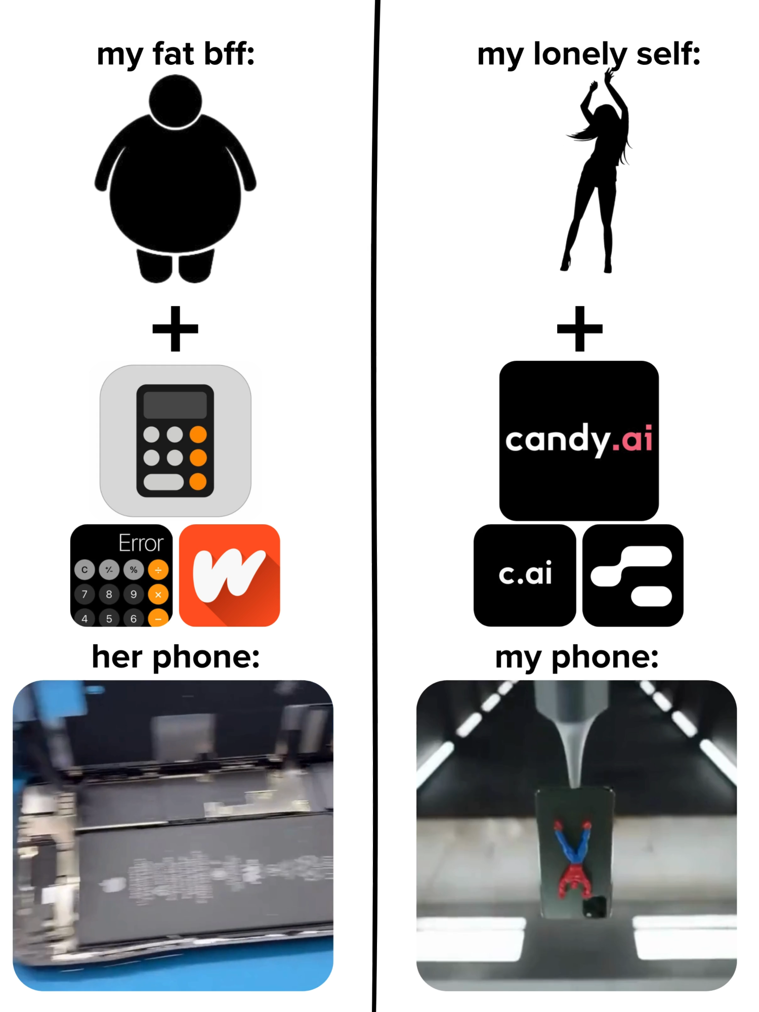i'm literally obsessed with unfiltered chats on candy ai <3 check bink in lio . .  .  .  .  .  . Candy AI is a character AI roleplay chat alternative. You can remove filters and bad memory using Candy AI . Unlike character AI reading your chats, the Candy AI companion chatbots don't misspell, misgender, or have filters. There, you can have storyline conversations with fictional AI characters, anime AI characters, gaming AI characters, or AI girlfriends and boyfriends   #candyai #candyaibot #characterai #roleplay #cai #ai #chatgpt #fyp #usa #BookTok #darkromance #loveanddeepspace #genshin #paradoxaai