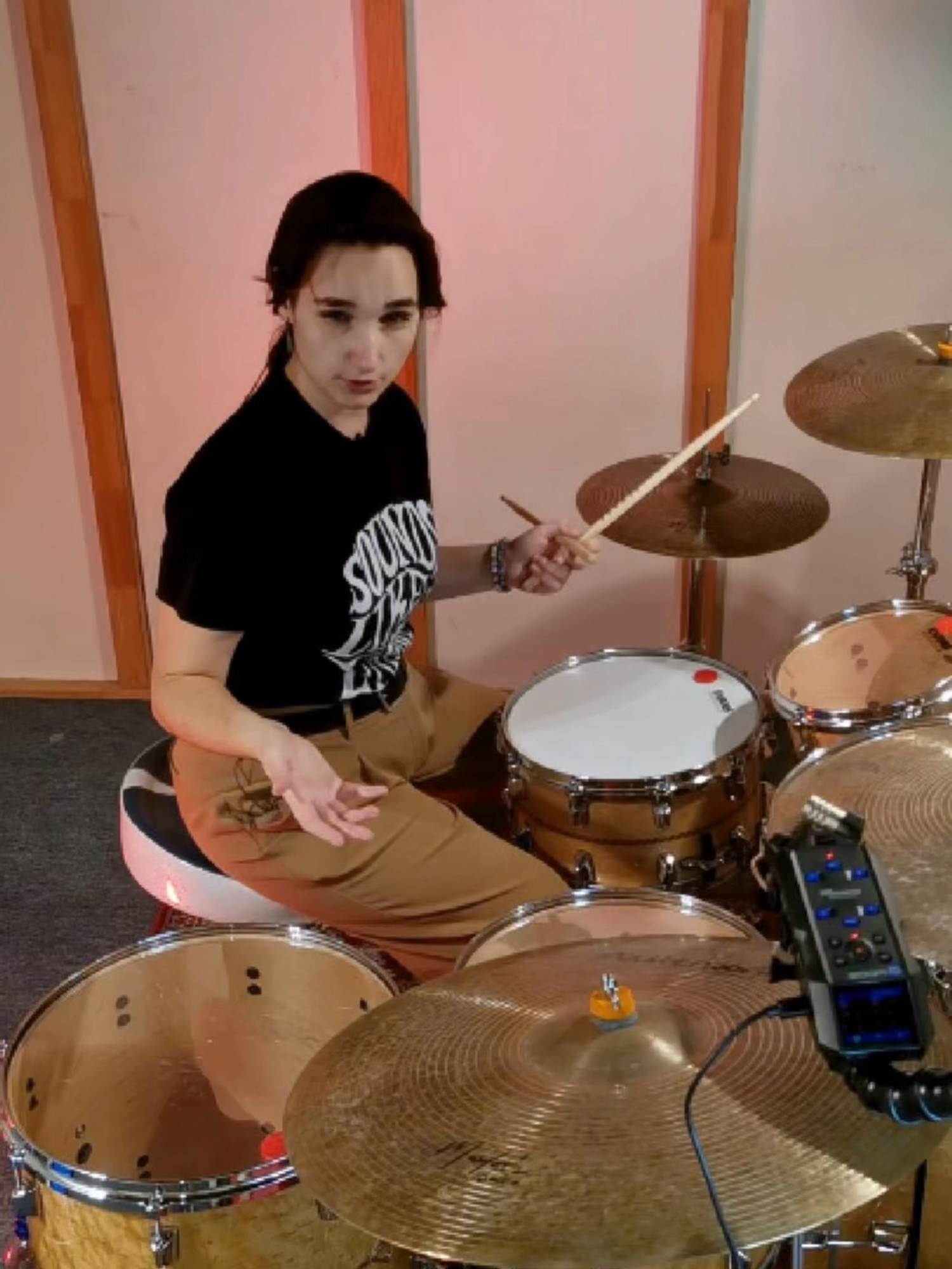 Your snare doesn’t have to stay glued to beats 2 and 4… and this groove is here to prove it 😏🥁. Want help building more creative grooves like this? Click the link in our bio to book a Free 1:1 coaching call with one of our pro drum teachers! 🔥 #drummers #drummersoftiktok #drumgroove #drumbeats
