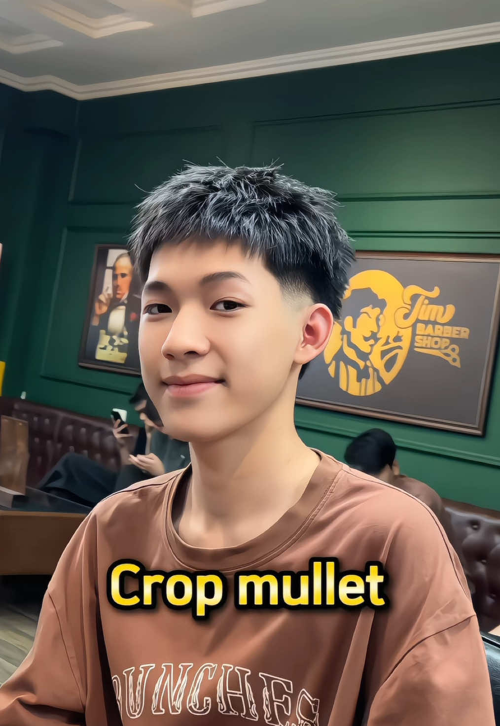 Tư vấn, thiết kế kiểu tóc phù hợp | tập 16: Khách hàng có yêu cầu cắt theo mẫu mình đã tư vấn và lựa chọn kiểu tóc giống với mong muốn của khách hàng 🤗 #timbarbershop #tocnamdep #tuvankieutoc #texture #cropcut 