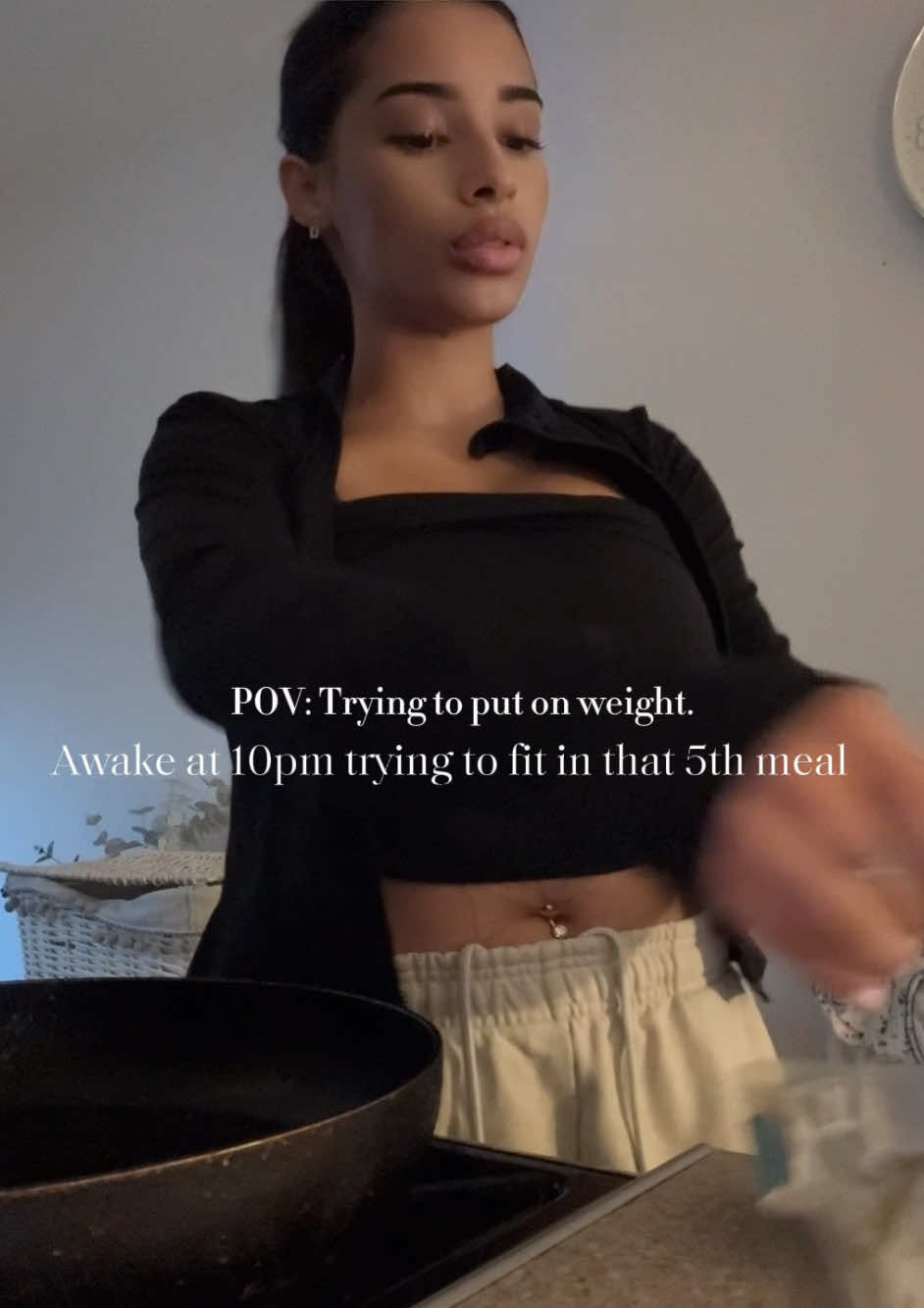 Dropped 4kg in just a few weeks without trying. Some people wish to lose weight meanwhile, I’m over here struggling to keep it on 🥲 #weightgain 