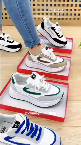 rekomendasi sepatu sneakers wanita import style Korea #sepatusneakerswanita #sepatuimport #sepatumurah #fypシ゚ 