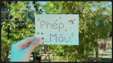 Chiếc intro cho một video đặc biệt (idea: @neyugn.nauq ) #phepmau #recap #teaching #fyp #xuhuong 