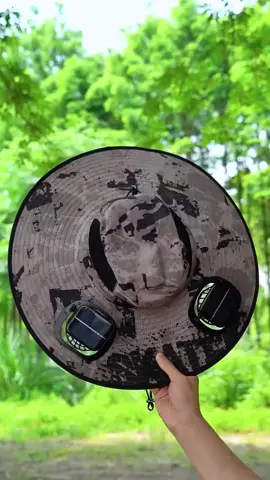 Product Link in Bio 🔗 Stay cool under the sun with this innovative wide-brim hat featuring built-in solar-powered fans. ✅ Product: Cool Fast Super Wide Solar Fan Hat #outdoor #camping #Summer